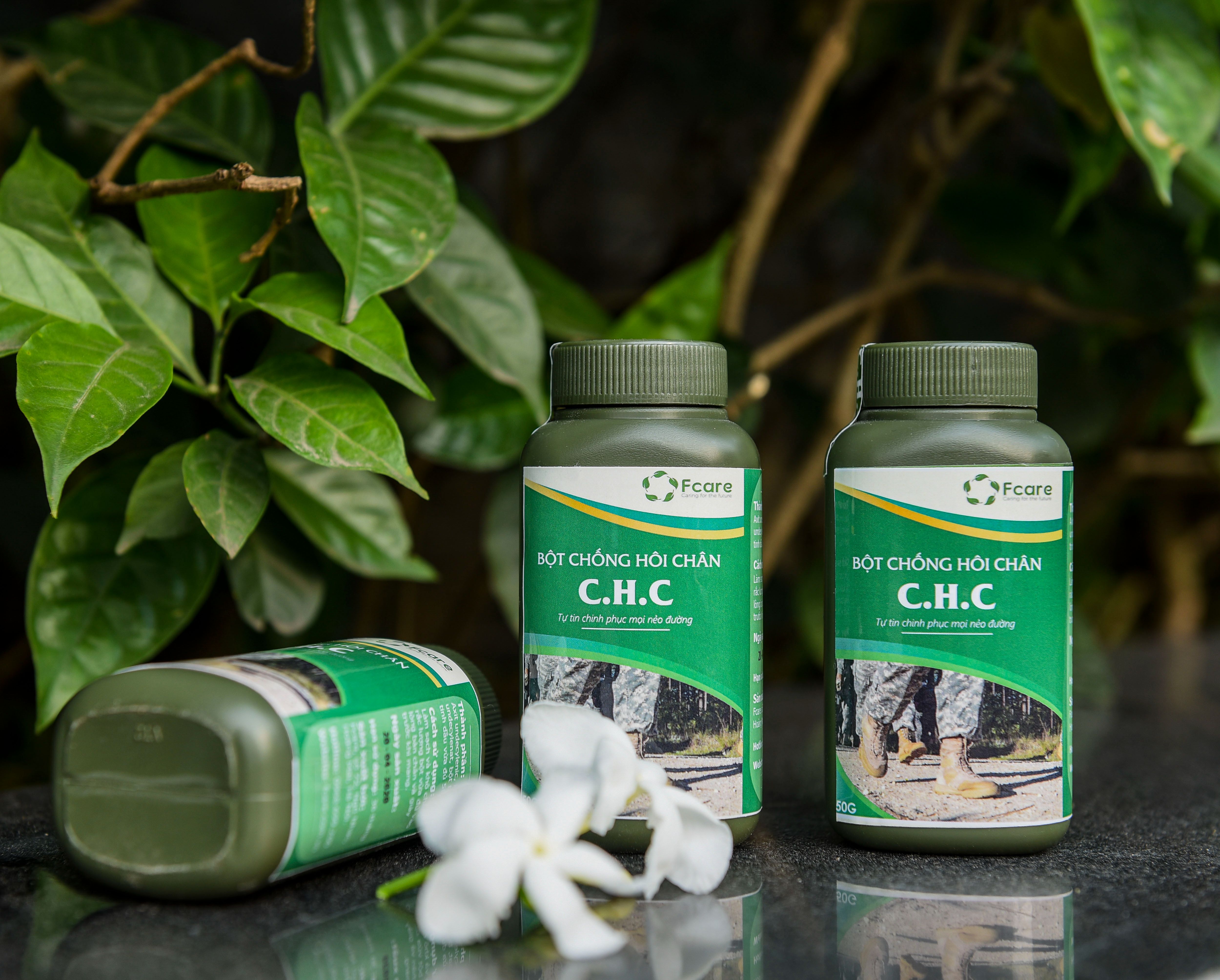 Bột Khử Mùi Hôi Chân, Hôi Nách Fcare CHC - Kiểm Soát Mồ Hôi, Làm Sạch Vi Khuẩn Và Làm Sạch Mùi Hiệu Quả Cho Cả Nam Và Nữ