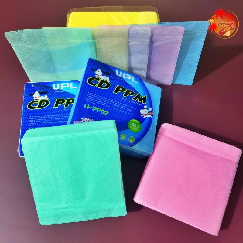 Vỏ đựng đĩa DVD/CD Túi 100 chiếc nhiều màu