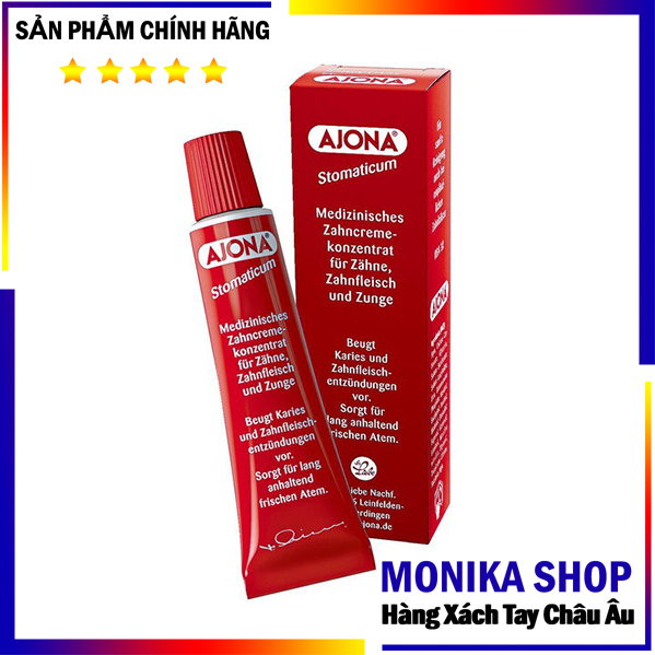 Kem đánh răng Ajona hàng Đức tuýp 25ml