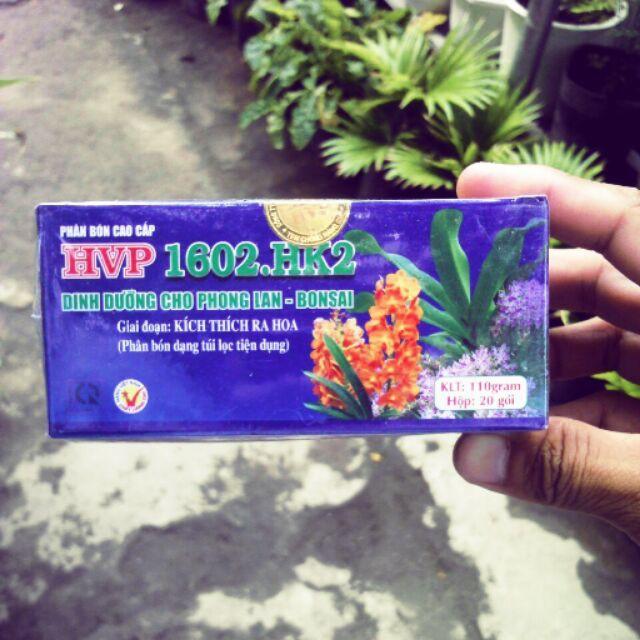 Phân bón dinh dưỡng hvp-1602.hk2 cho lan giai đoạn kích hoa