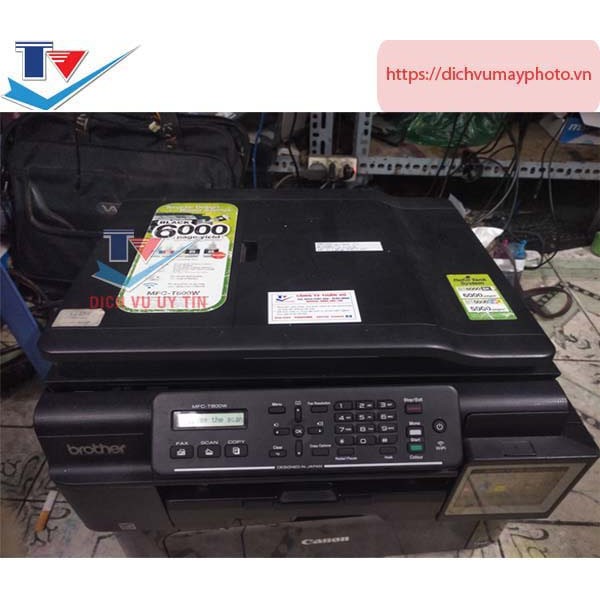 Máy in phun brother mfc-t800w cũ