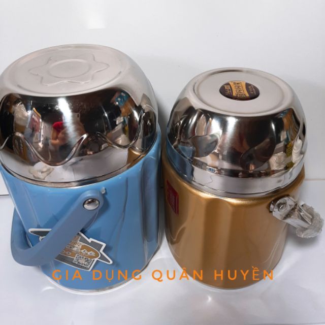 Cặp Lồng Cơm Inox Siêu Giữ Nhiệt|1.4L - Nhiều Màu