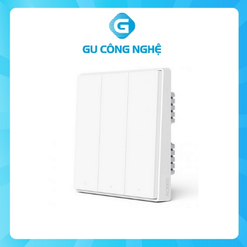Công tắc âm tường Aqara D1 bản mới 2020, kết nối Zigbee, hỗ trợ HomeKit