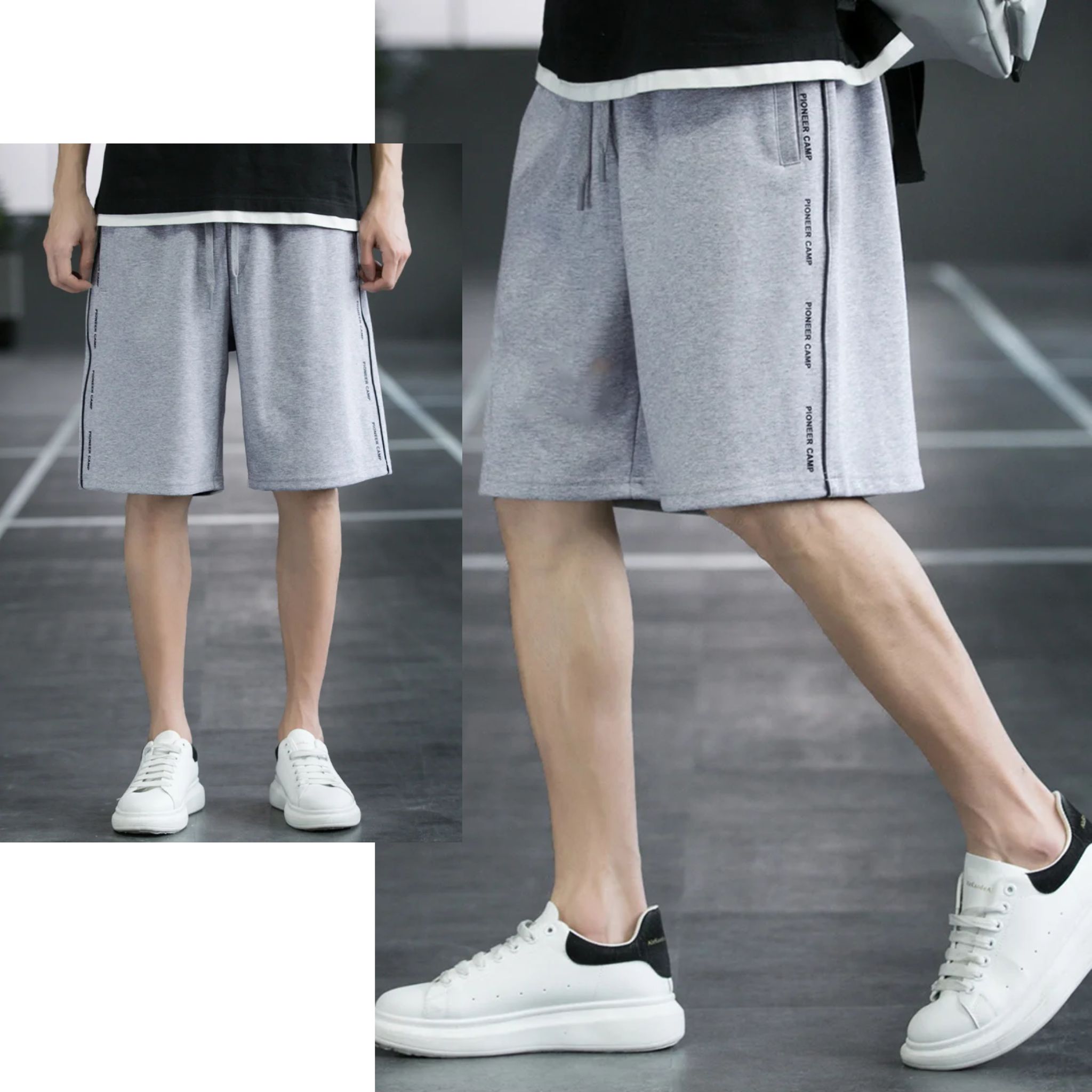 Quần Short Nam, Quần Thể Thao Vải Thun Dày Đẹp Cao Cấp Chạy Bộ Tập Gym Chất Thun với độ bền cao, giữ form tốt, ít bị co rút hoặc nhăn nhàu như Cotton Dày Dặn Xuất Xịn Hàng Xuất EZQST01