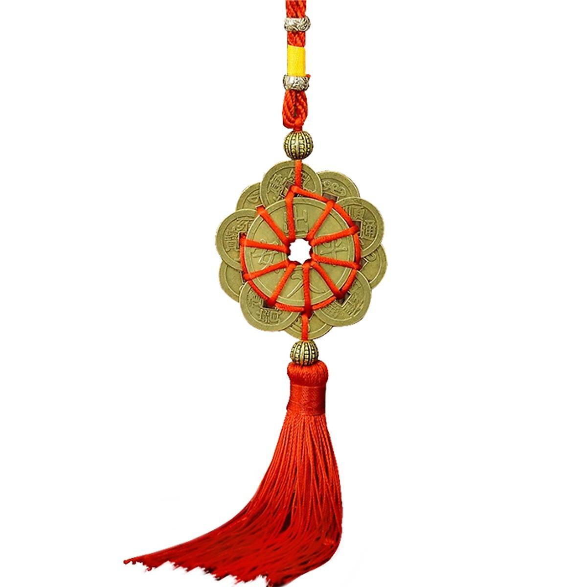 Dây Xu Hoa Mai Kim Tiền - Thu Hút Sự Tài Lộc - Mang Đến May Mắn - Ý Nghĩa Thập Toàn Thập Mỹ