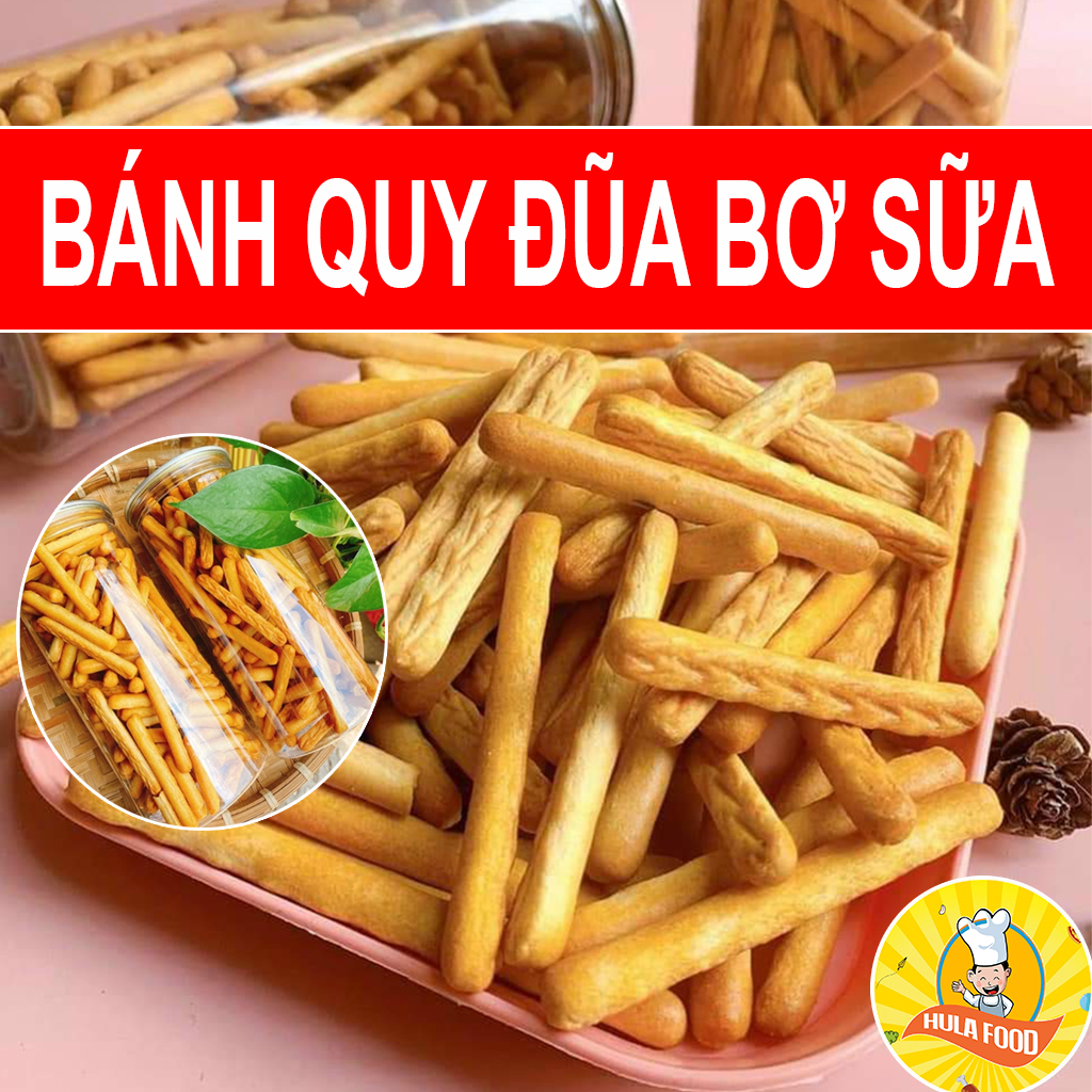 1 kg bánh quy que đũa bơ sữa bánh quy thơm ngon giòn tan khó cưỡng