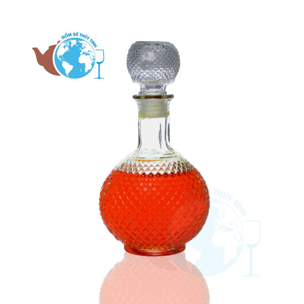 Bình đựng rượu ngâm sâm thuỷ tinh 1000ml - br07-1