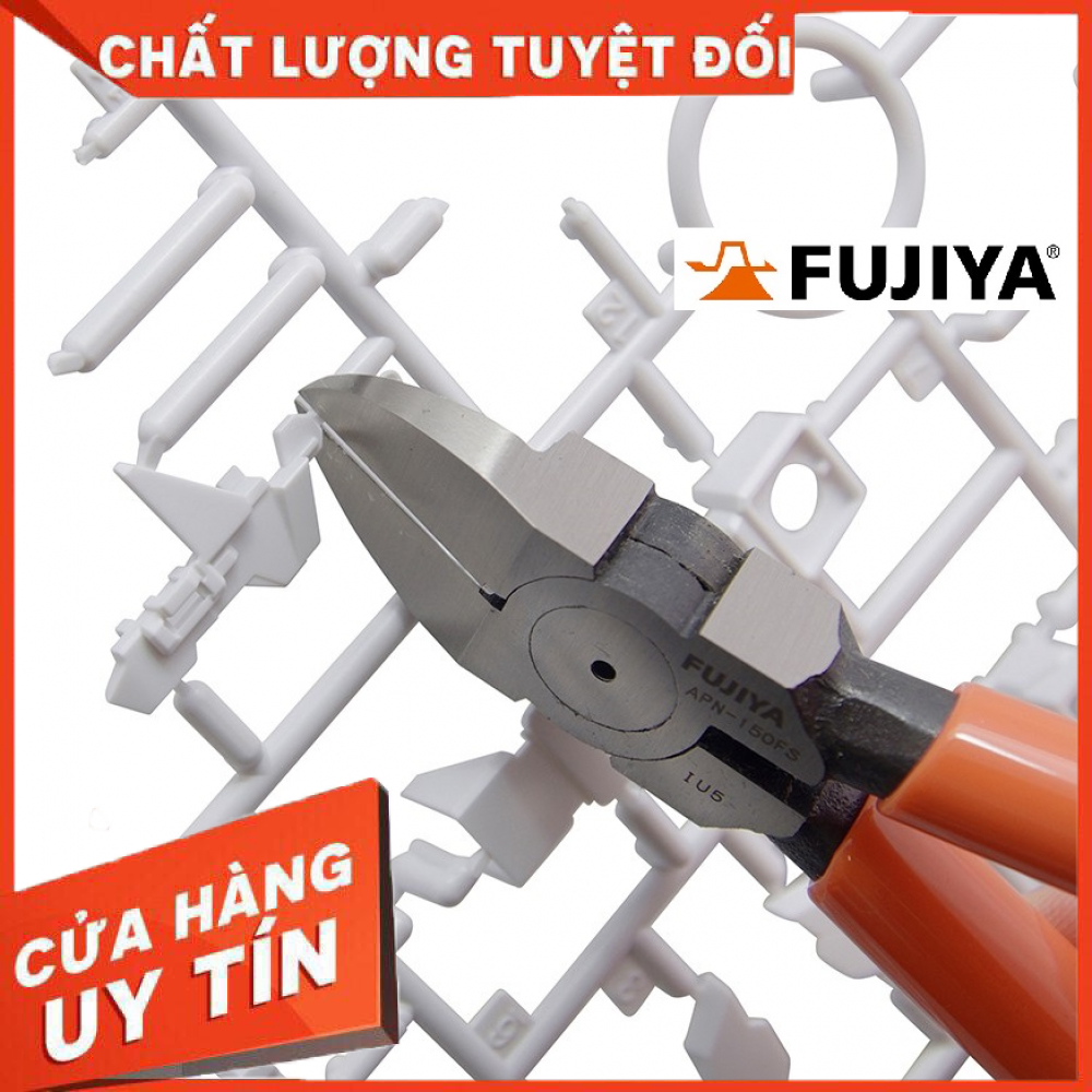 Kìm cắt nhựa lưỡi bằng Fujiya APN-150FS (6''/150mm) Nhật Bản