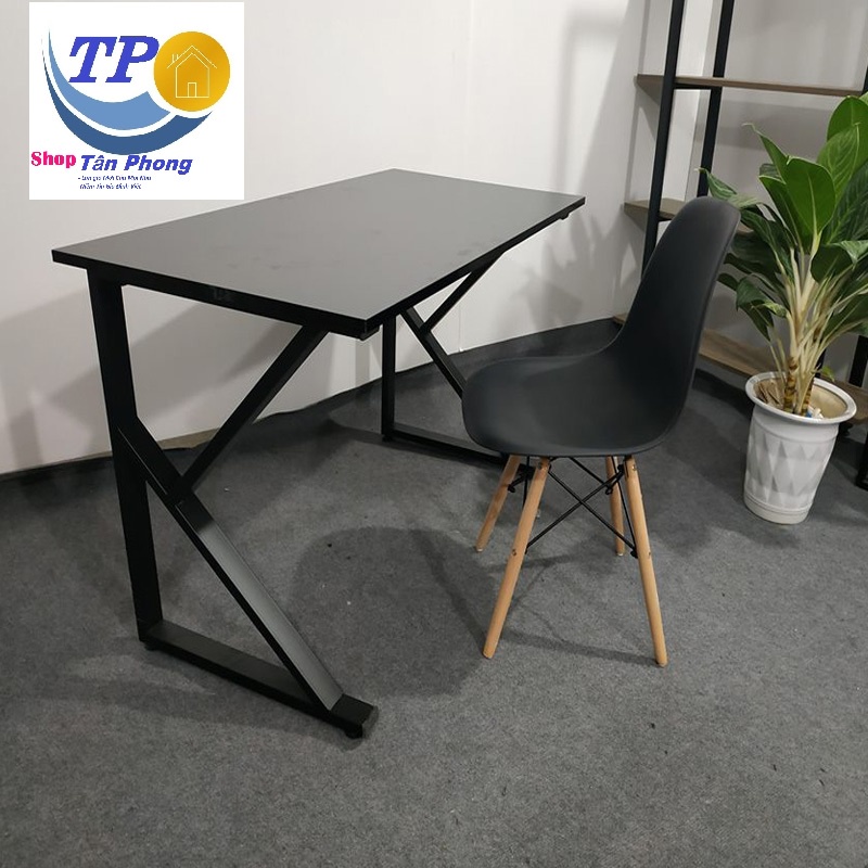 Bàn làm việc hiện đại mẫu chữ k kích thước 60x120x75cm mặt gỗ mfc
