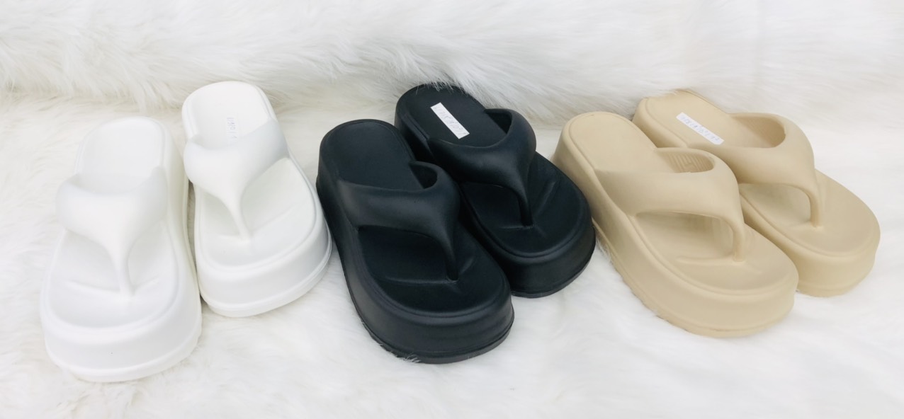 Dép kẹp nữ đúc bánh mì cao cấp cao 6p