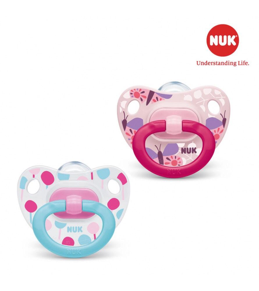 Ty giả nuk silicon classic chỉnh nha chất liệu silicone y tế cao cấp không màu không mùi chịu nhiệt cao