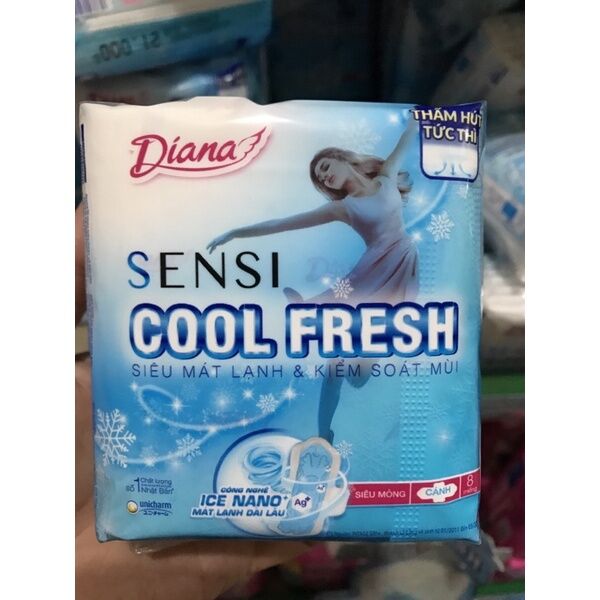 Băng vệ sinh diana sensi gói 8 miếng