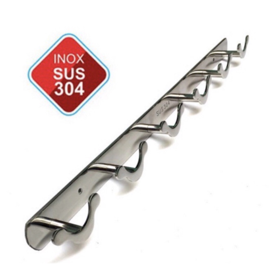 Móc treo quần áo tai thỏ nhà tắm inox 304 cao cấp siêu dày - mã sp: tp6242