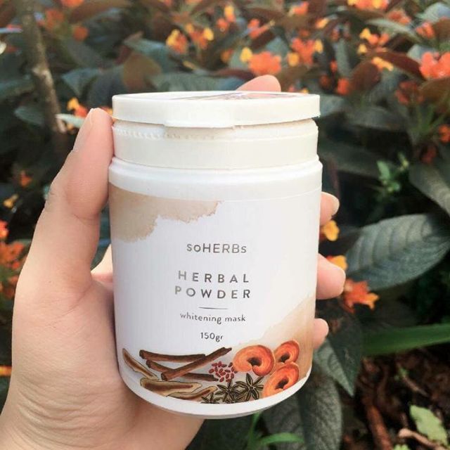 Bột thảo dược soherbs herbal powder whitening mask