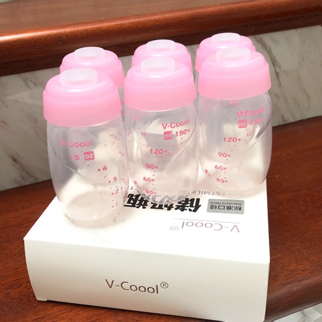 Bình đựng sữa trữ sữa Vcool cao cấp chính hãng