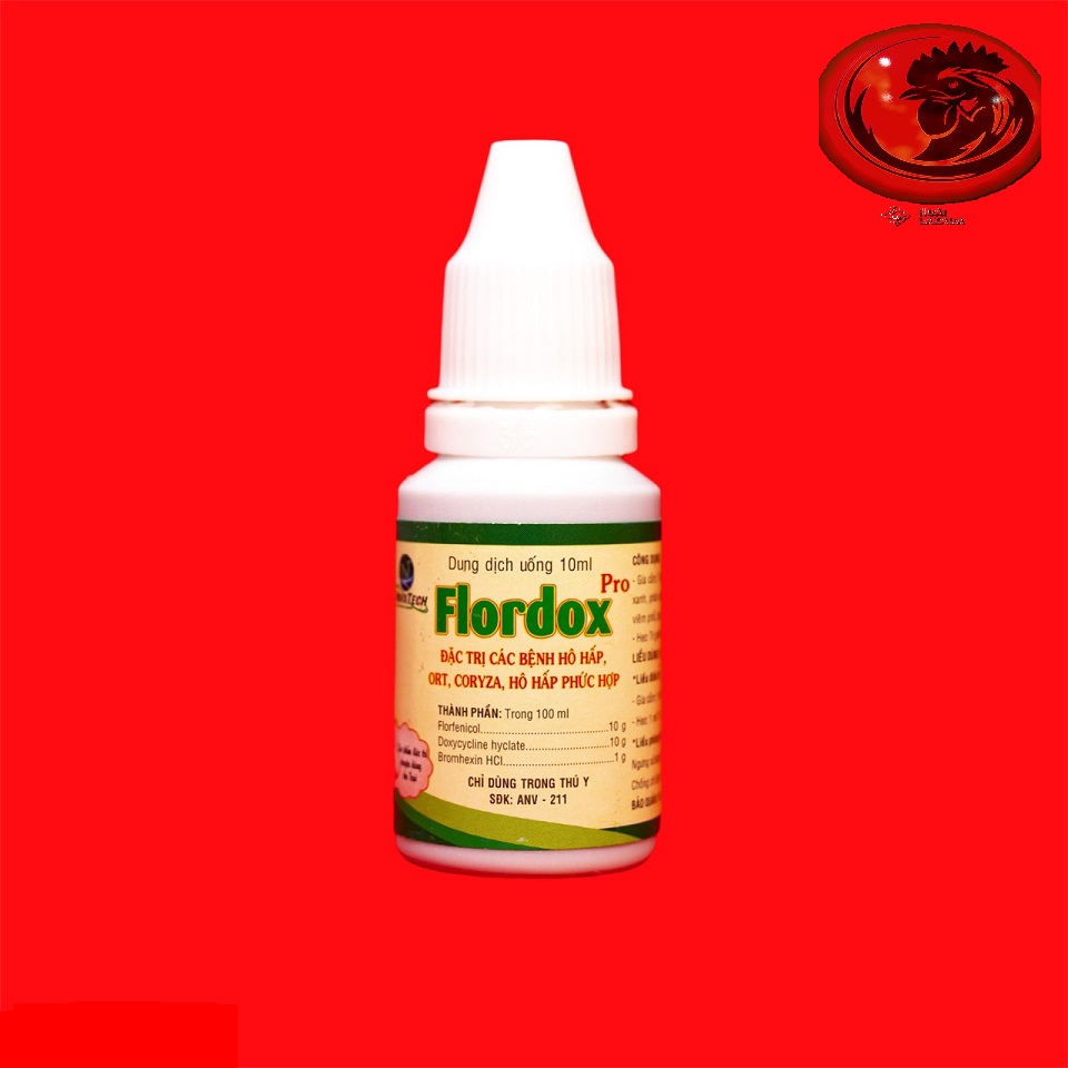 Flordox khò khè, sỗ mũi, hô hấp phức hợp 10 ml
