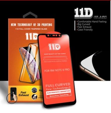 Kính cường lực 11d cho xiaomi note 7 full viền đen mietubl