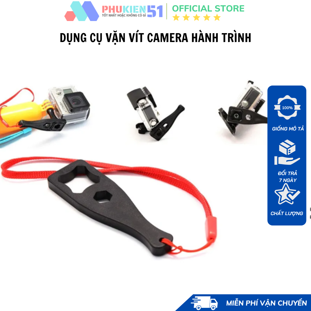 Dụng cụ vặn vít, siết ốc phụ kiện Gopro chống đau tay - Dụng cụ vặn vít