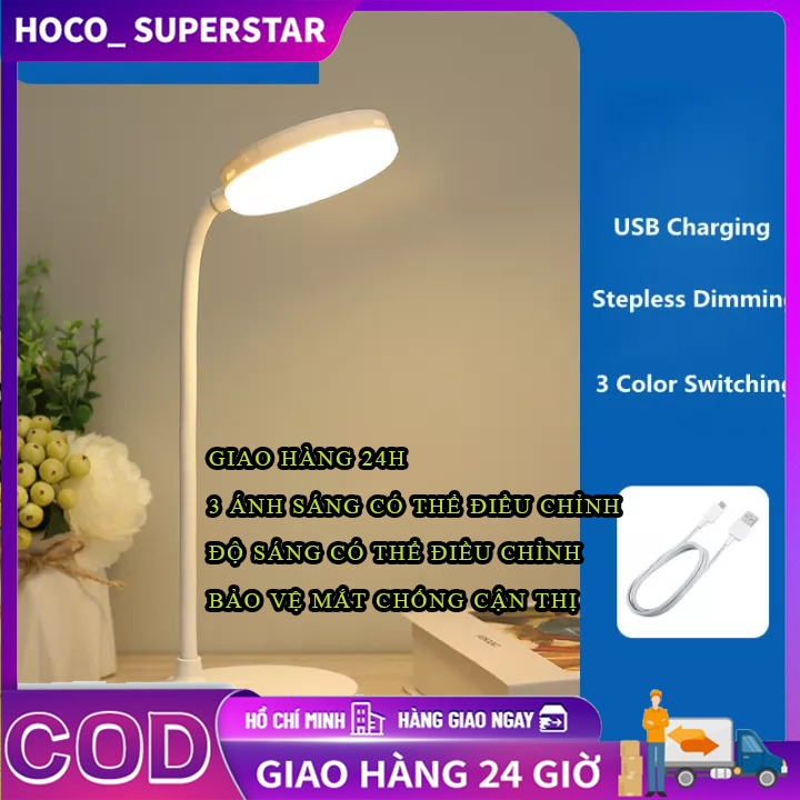 Đèn Bàn Học Đọc Sách, Làm Việc chế độ LED chống cận, 3 chế độ sáng thông minh, cảm ứng DH40 Đèn làm việc, đèn ngủ, đèn LED, đèn LED chống cận thị