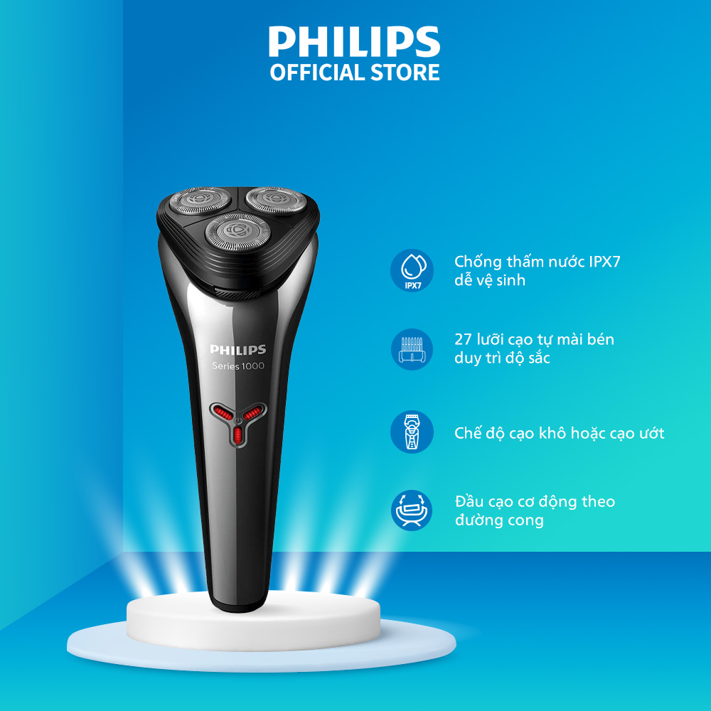 Máy cạo râu Philips S1301/02 Sạc nhanh 5 phút bảo hành 2 năm