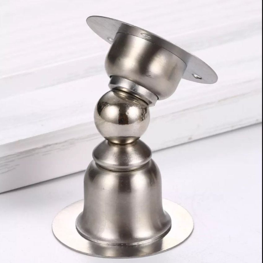 Hít cửa nam châm mã HC07, chặn cửa inox 304 bền đẹp chống va đập cửa siêu tiện dụng