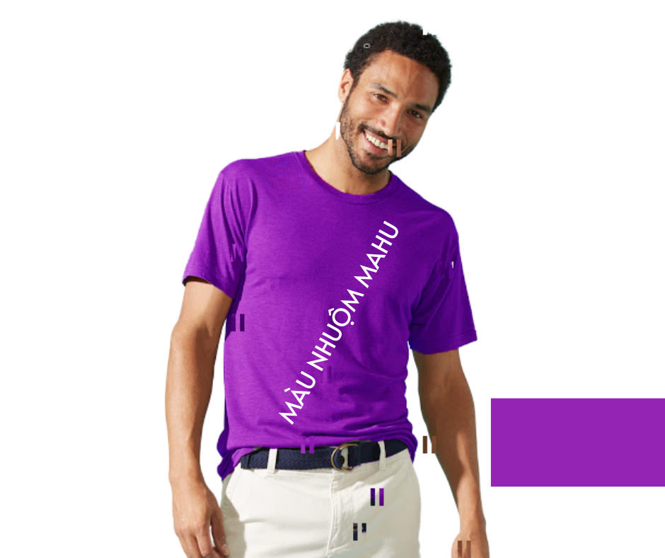 Thuốc nhuộm quần áo, màu Tím huế