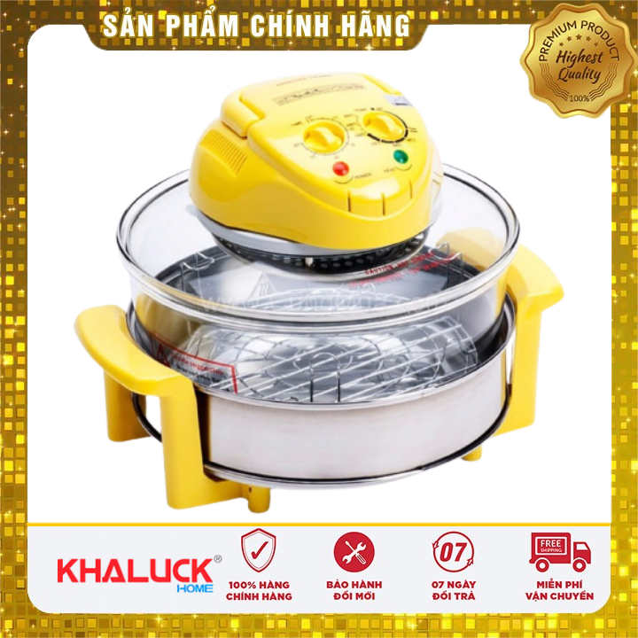 LÒ NƯỚNG THỦY TINH KHALUCK.HOME KL-658 (CHÍNH HÃNG)