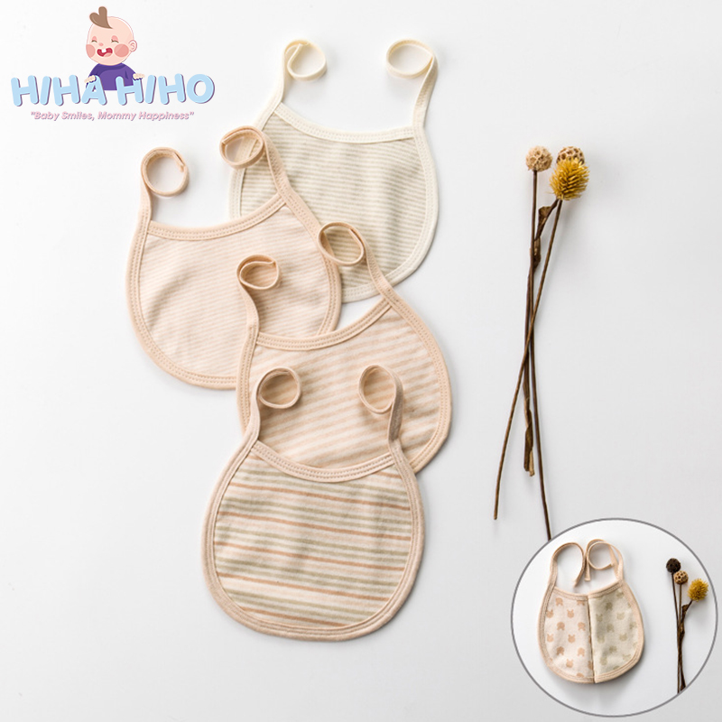 Set 3 chiếc khăn yếm cho bé-hihahiho-yếm dãi cho bé-yếm ăn dặm cho bé-đồ sơ sinh bé gái-đồ sơ sinh bé trai-combo đồ sơ sinh