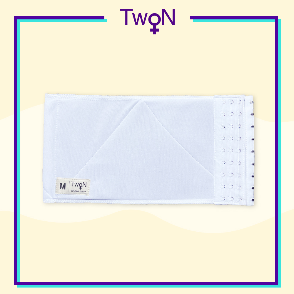 Bản nịt ngang - màu trắng