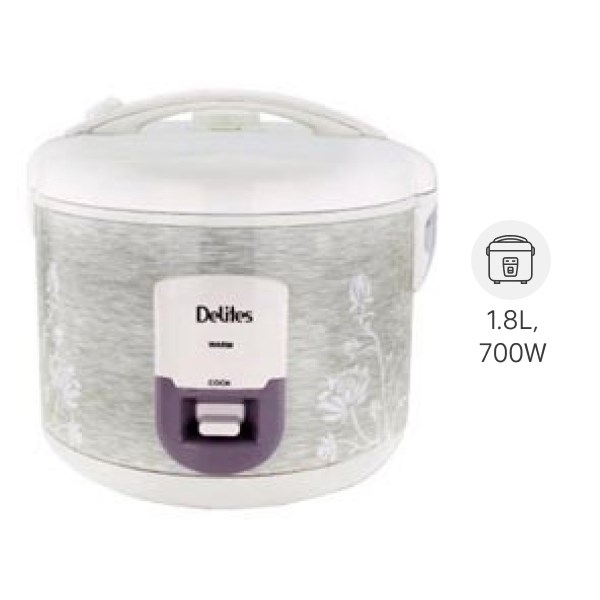 Delites 1.8 liter ncg1805 original 100% new shipment 99% lid rice cooker
