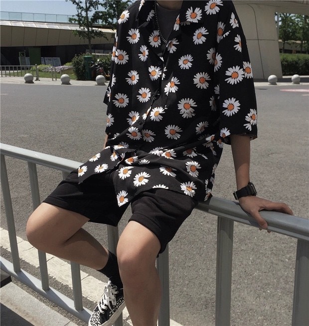 ÁO SƠ MI IN HOA BỤI ĐẬM CHẤT TUỔI TRẺ 2020