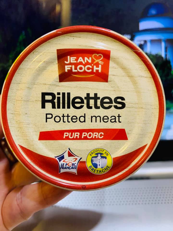 Thịt hộp jean floc'h potted meat 125g - pháp