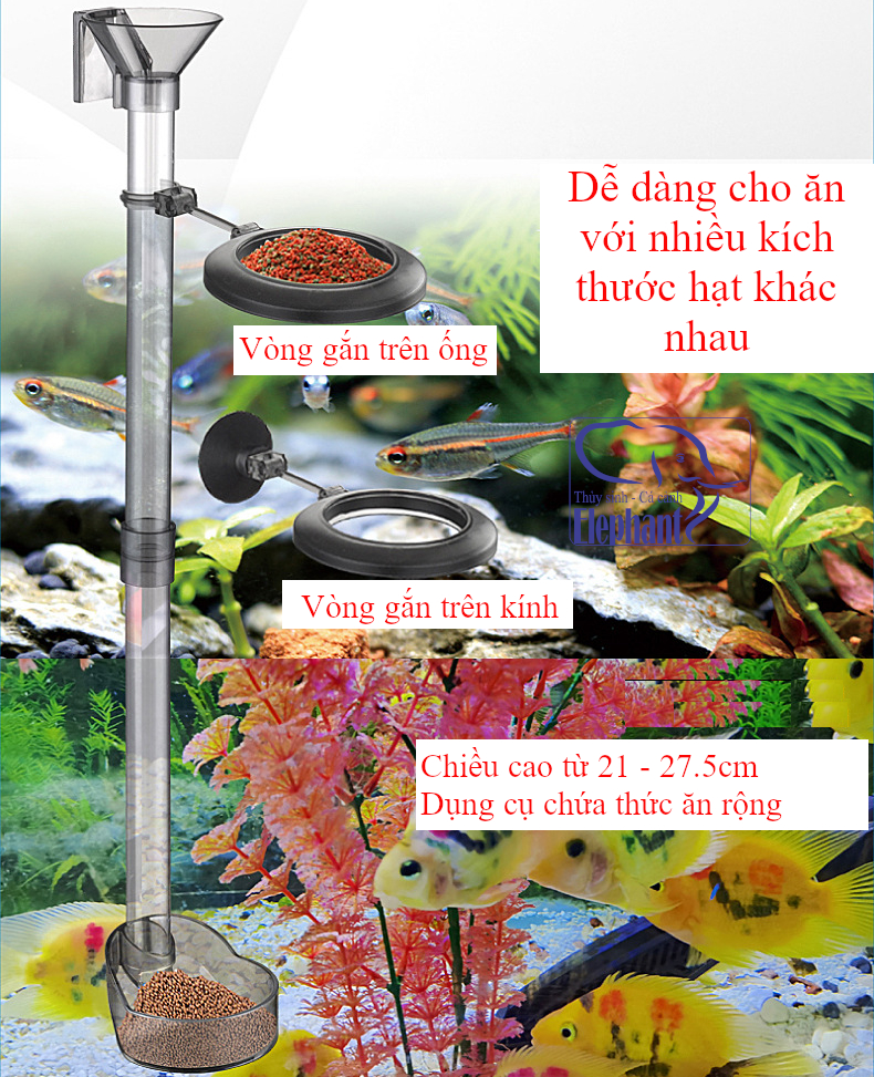 Bộ cho tép, cá ăn cho hồ thủy sinh, hồ cá cảnh, cá biển