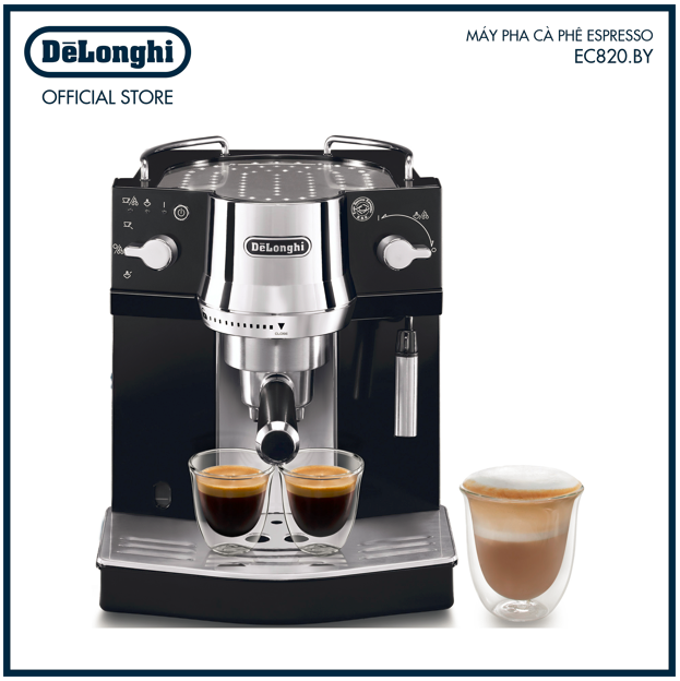 [Trả góp 0%]Máy pha cà phê espresso Delonghi EC820.B