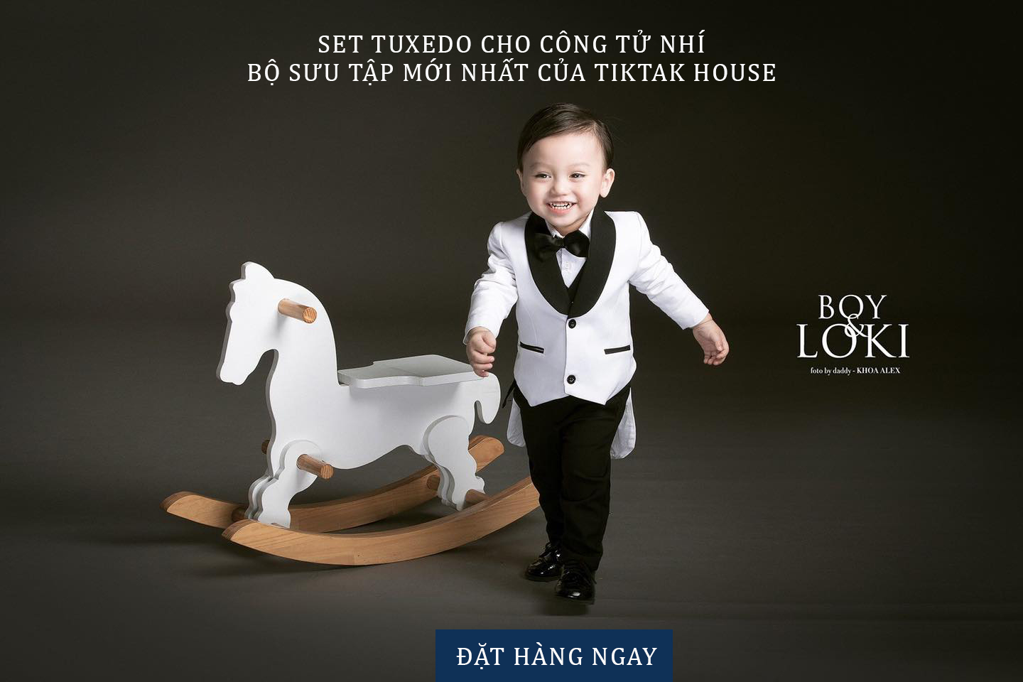 Set Tuxedo cho bé trai