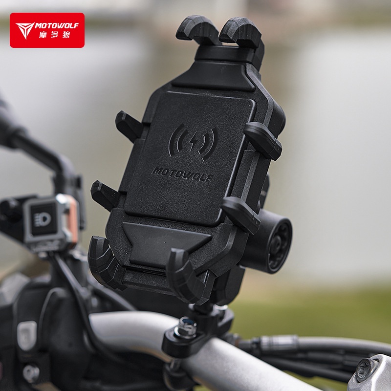 Giá đỡ điện thoại chống rung motowolf mdl2827