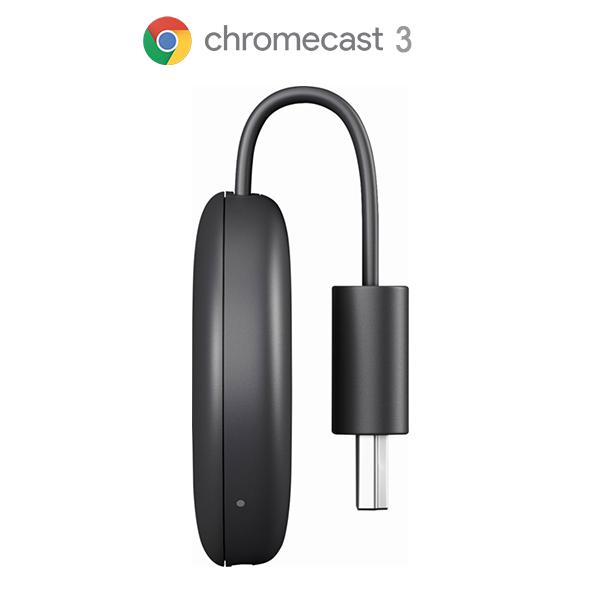 Thiết bị TV streaming Google Chromecast 3 - Thế hệ mới 2018