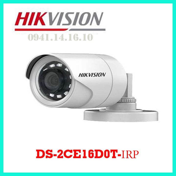 Mắt camera hikvision ds-2ce16d0t-irp, độ phân giải 2.0mp- hàng chính hãng hikvision - mắt camera hikvision ngoài trời