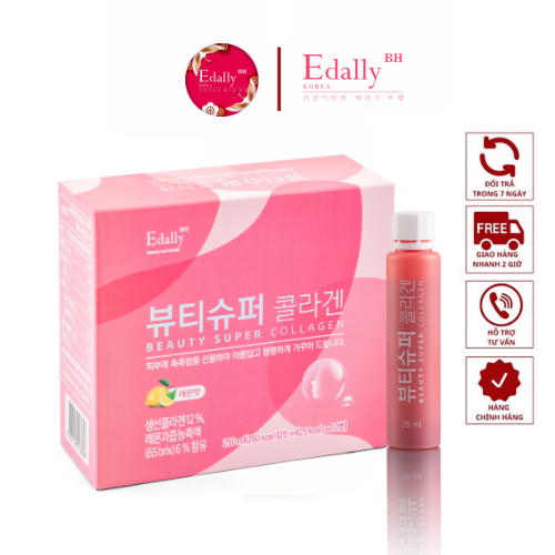 Nước Uống Beauty Super Collagen Edally Hàn Quốc Nhập Khẩu Chính Hãng