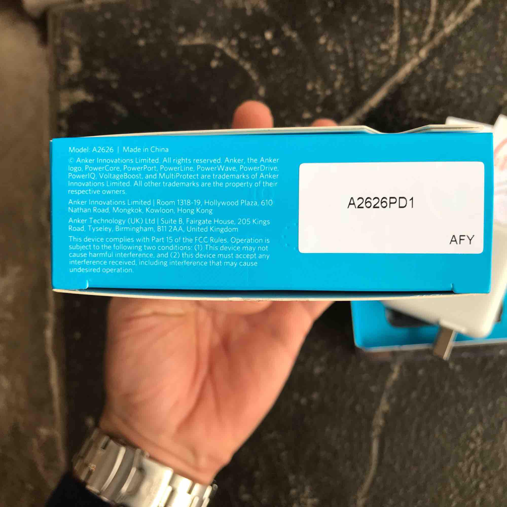 Củ sạc anker powerport pd+2, usb-c pd, poweriq2.0 33w - a2626