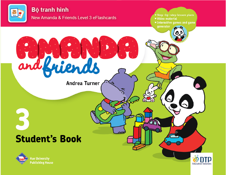 [E-BOOK]Amanda & Friends 3 Bộ tranh hình