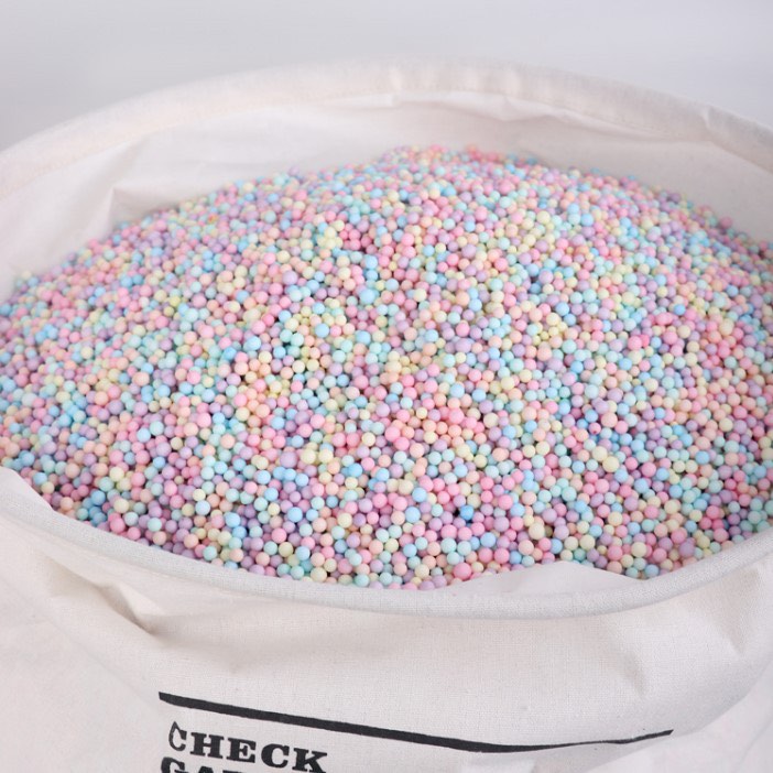 Hạt Xốp Gói Quà Nhiều Màu Sắc Colorful Foam Ball Craft Bubble Ball Gift Box Decorative Stuffing Smaill Tiny Foam Beads Ballon Foam Filler Party Decor 20g 50g/Túi
