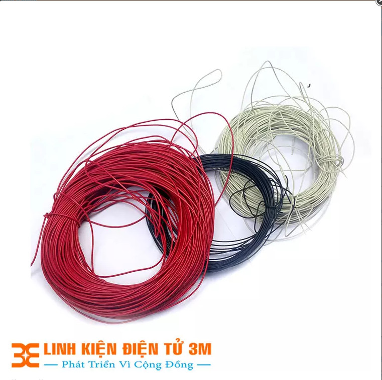 Dây Điện Nhỏ lõi nhiều sợi cuộn 100m