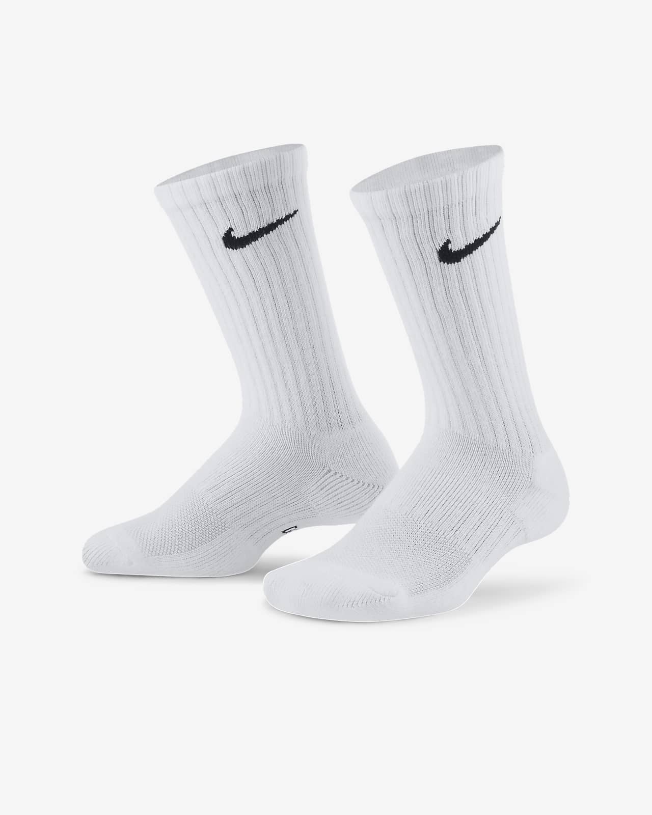 Tất/vớ Nike trắng cao cổ thể thao nam nữ