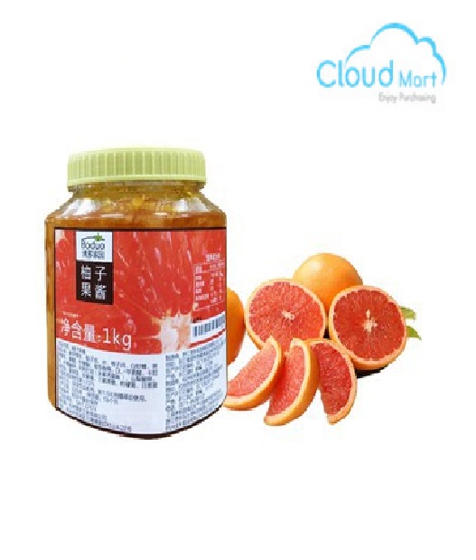 Mứt Boduo Bưởi hồng 1kg - Nguyên liệu pha chế Cloudmart