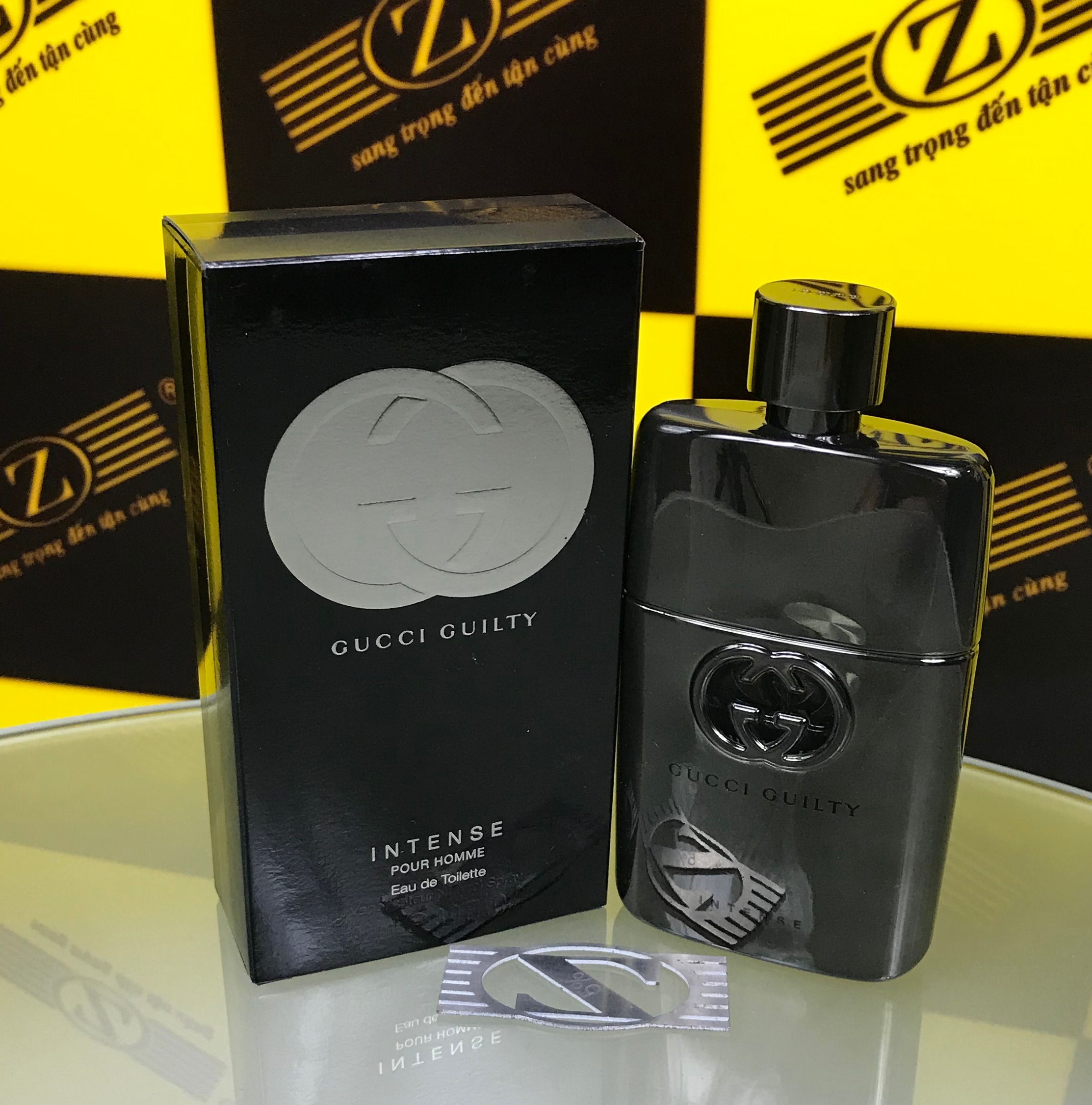 Nước Hoa Chính Hãng GUCCI GUILTY INTENSE. 90ml. Eau de toilette. Sản xuất tại Pháp