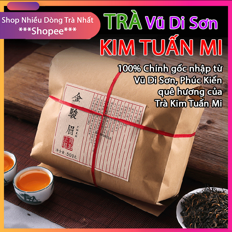 Hồng Trà Kim Tuấn Mi🌿[10 - 30 gram Dùng Thử]🌿Trà ngon, trà đen, hồng trà, trà cao cấp, trà thơm ngon đậm vị ngọt hậu