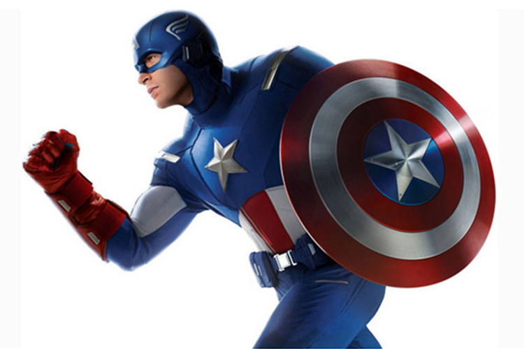 Đồ chơi Con Quay Spinner Avengers Captain American Iron - Con quay kim loại siêu bền