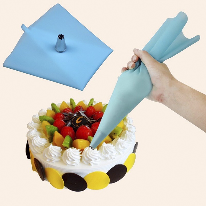 TÚI BẮT KEM CHẤT LIỆU SILICON DỄ DÀNG TÁI SỬ DỤNG NHIỀU LẦN