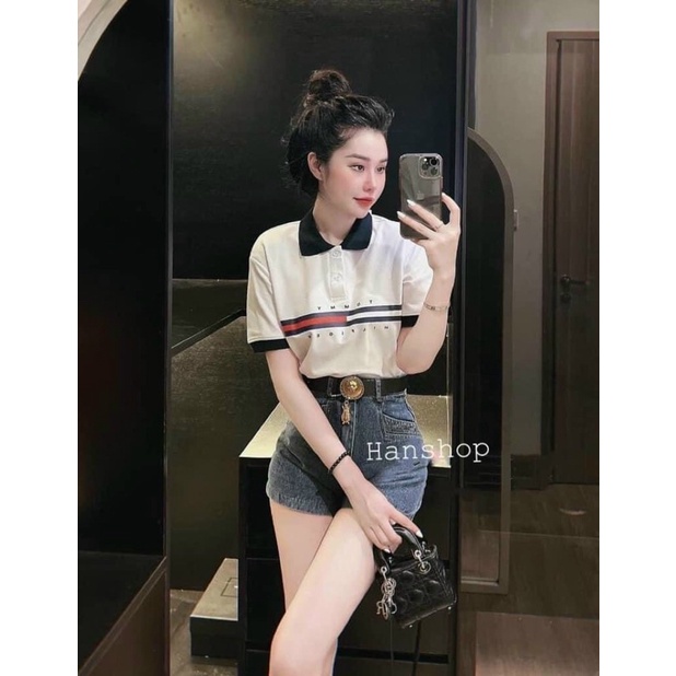 Áo phông polo nữ, áo phông nữ có cổ
